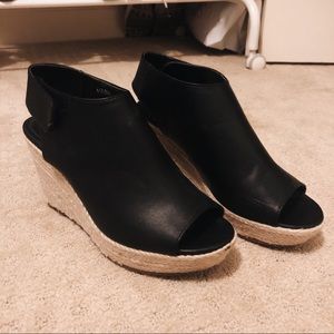 CHARLOTTE RUSSE black wedges
